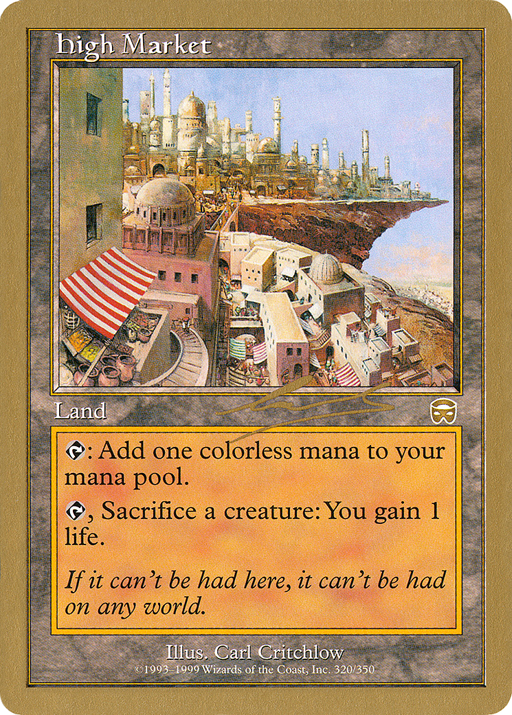 High Market - 2000 Nicolas Labarre (MMQ) [World Championship Decks 2000]