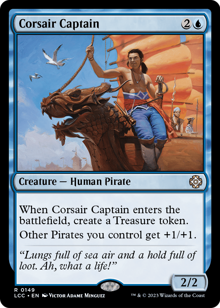 Corsair Captain (LCC-149) [The Lost Caverns of Ixalan Commander]