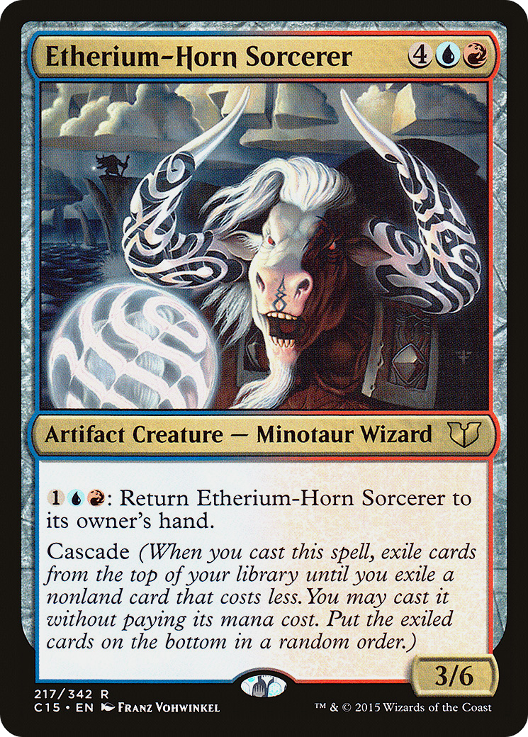 Etherium-Horn Sorcerer (C15-217) [Commander 2015]