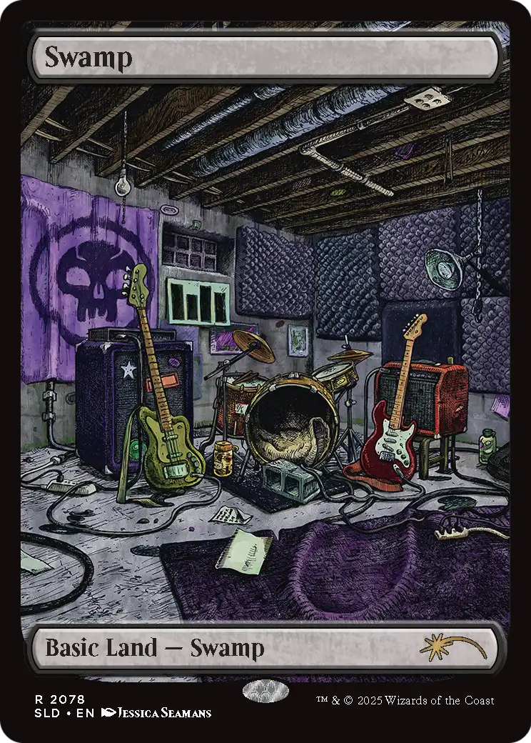 Swamp (SLD-2078) [Secret Lair Drop] Foil