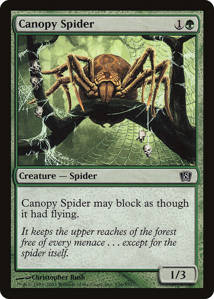 Canopy Spider (8ED-236) [8th Edition]