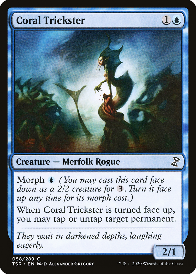 Coral Trickster (TSR-058) [Time Spiral Remastered] Foil