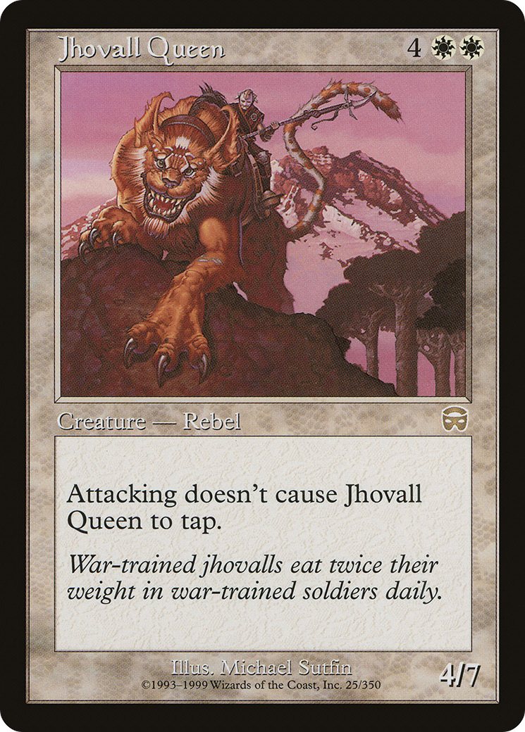 Jhovall Queen (MMQ-025) [Mercadian Masques] Foil