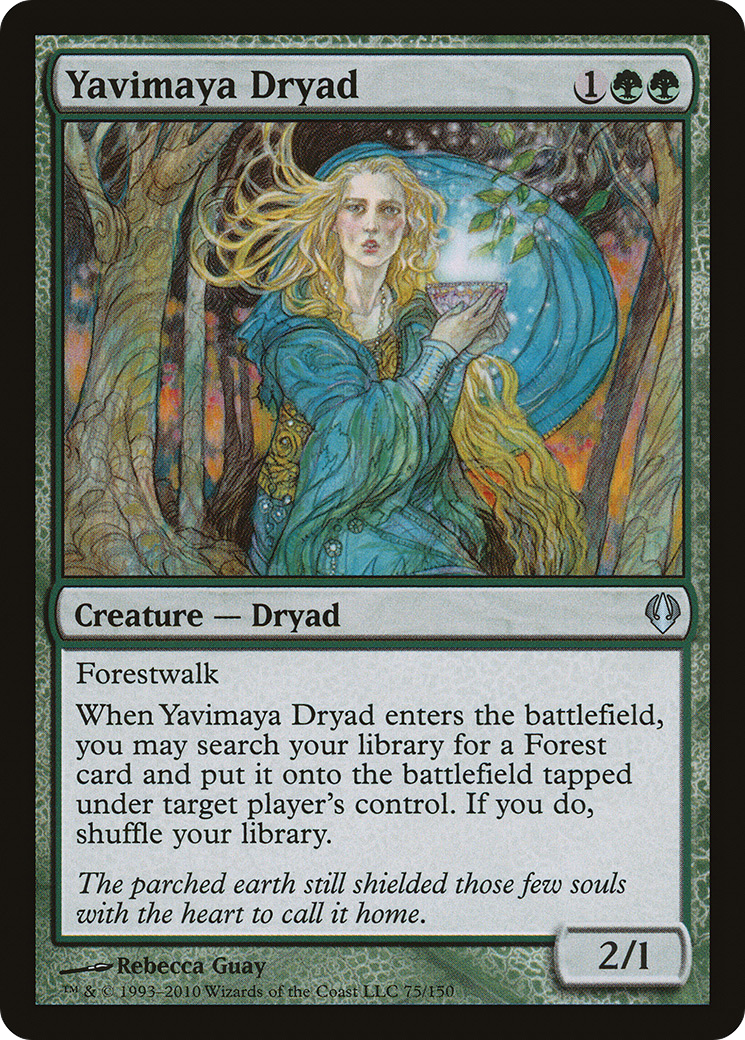 Yavimaya Dryad (ARC-075) [Archenemy]