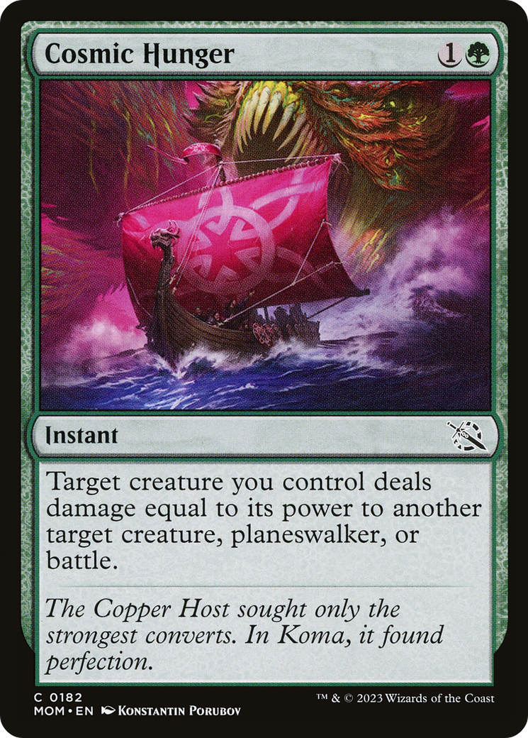 Cosmic Hunger (MOM-182) [March of the Machine]