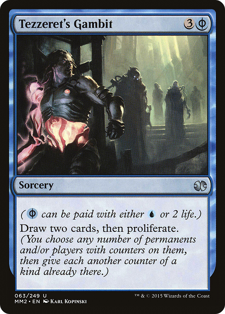 Tezzeret's Gambit (MM2-063) [Modern Masters 2015]