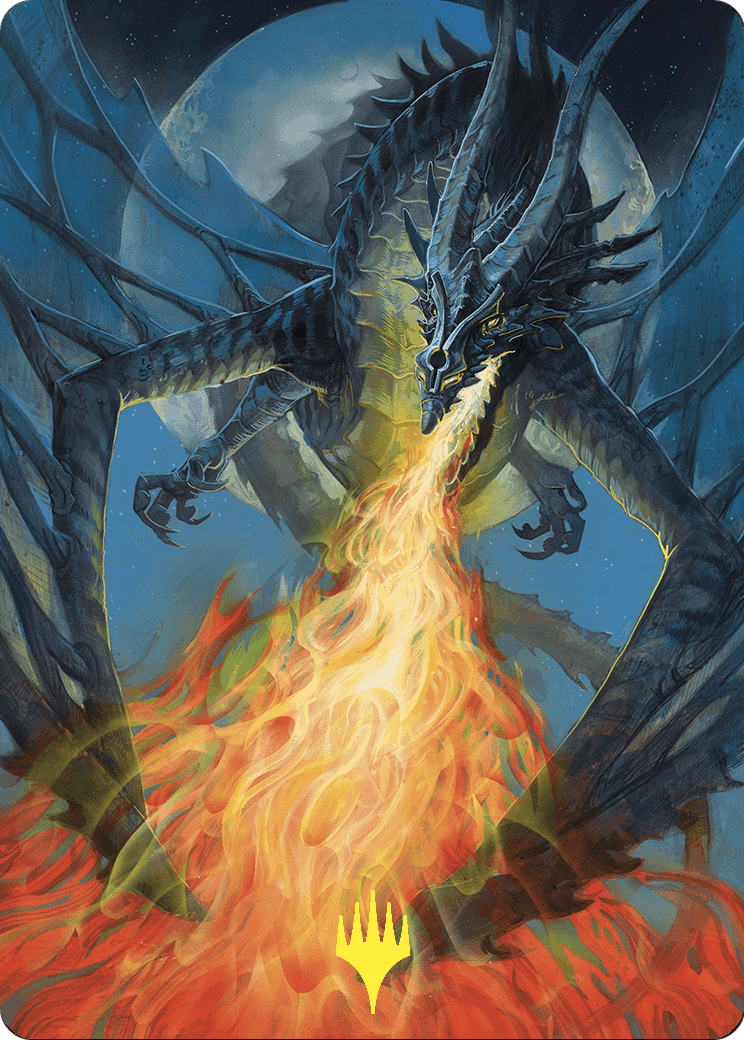 Balefire Dragon // Balefire Dragon (ACMM-065) (Borderless) [Commander Masters Art Series]