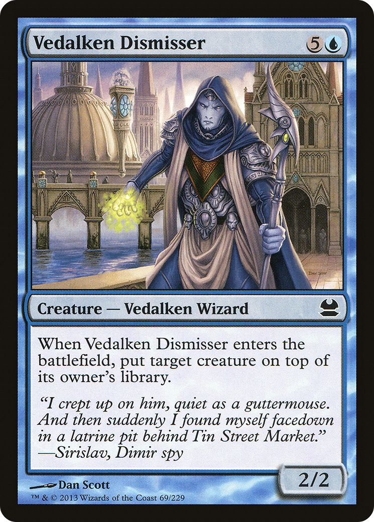 Vedalken Dismisser (MMA-069) [Modern Masters]