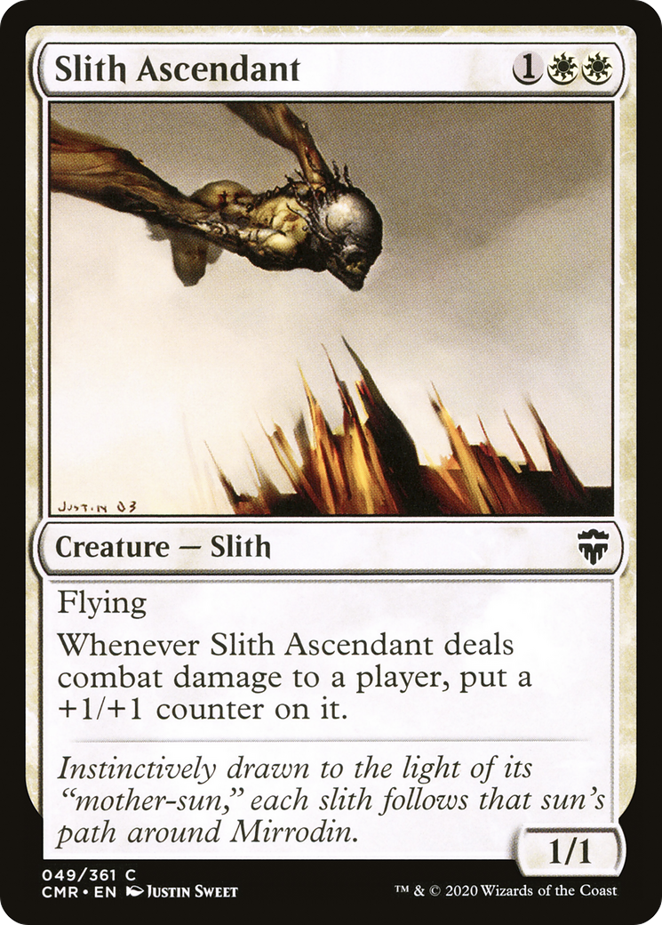 Slith Ascendant (CMR-049) [Commander Legends] Foil