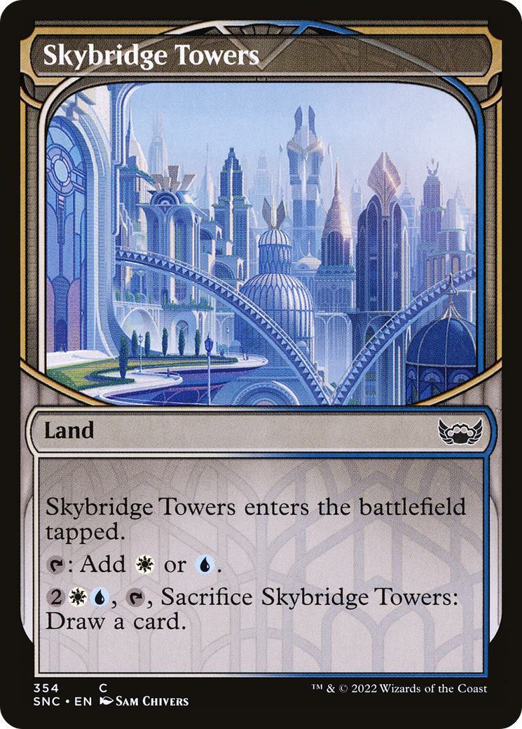 Skybridge Towers (Showcase) (SNC-354) [Streets of New Capenna]