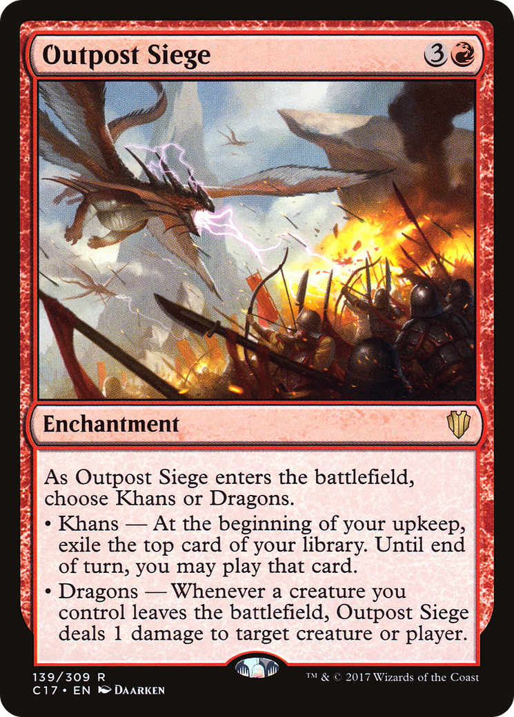 Outpost Siege (C17-139) [Commander 2017]