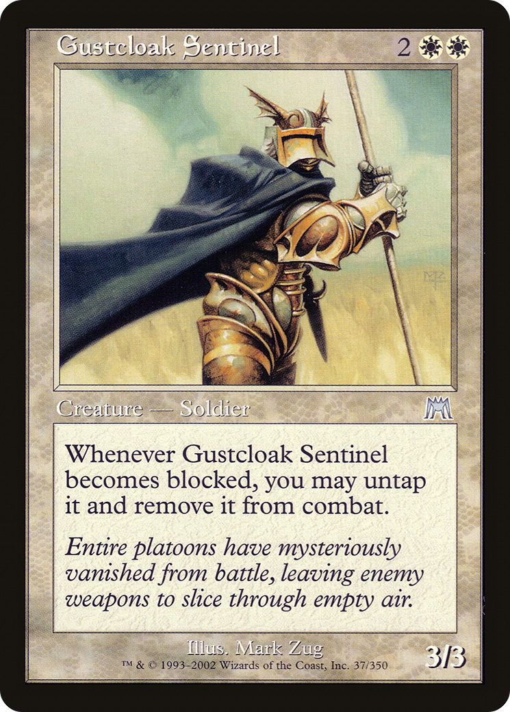 Gustcloak Sentinel (ONS-037) [Onslaught]