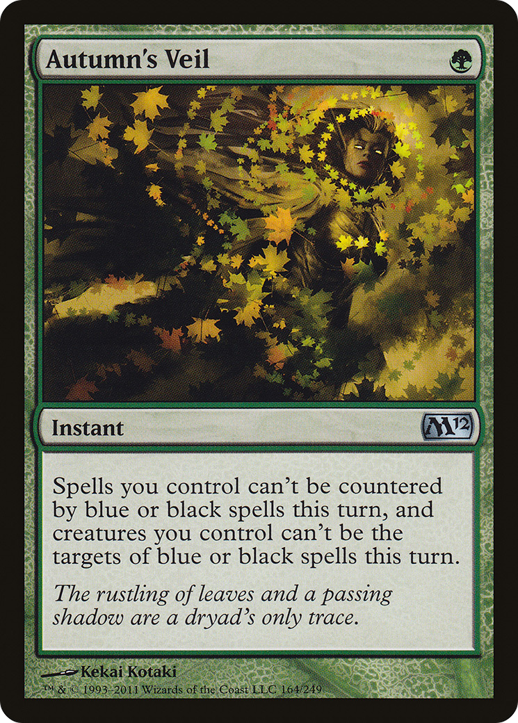 Autumn's Veil (M12-164) [Magic 2012] Foil