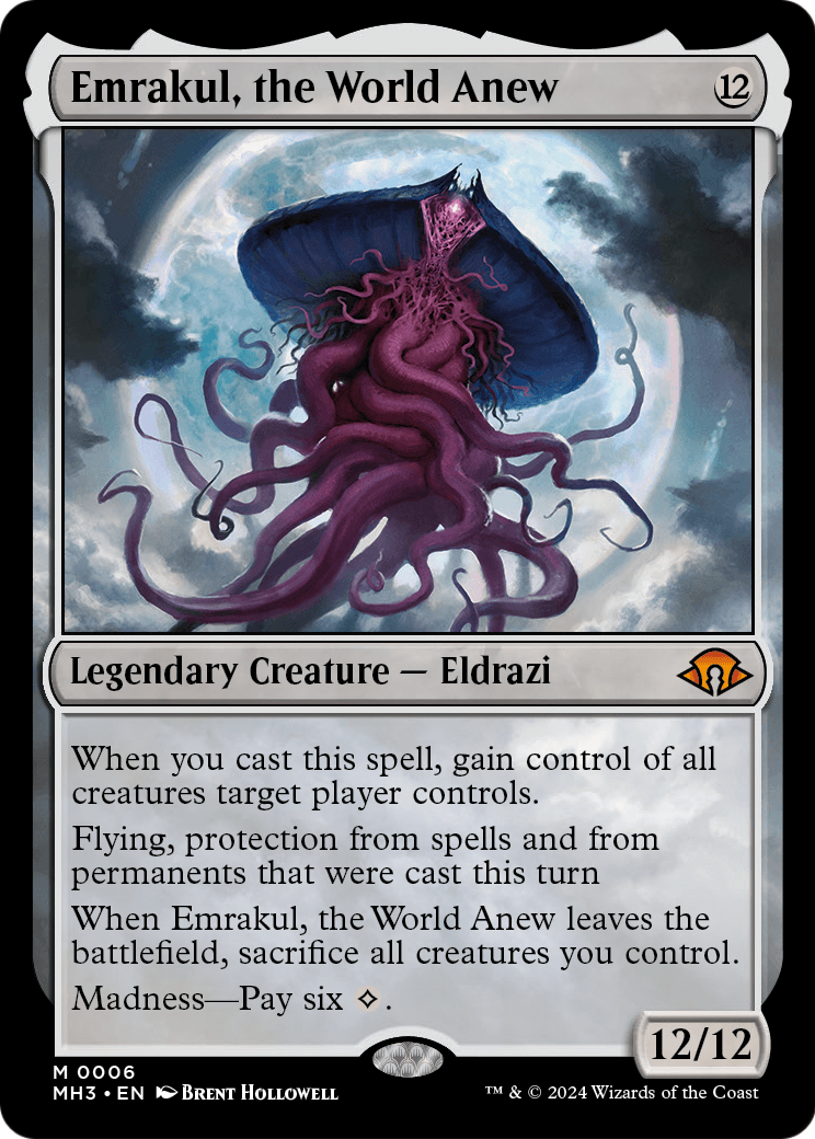 Emrakul, the World Anew (MH3-006) [Modern Horizons 3] Foil