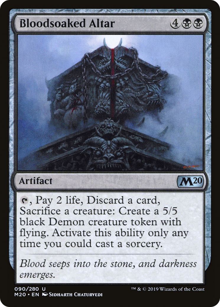 Bloodsoaked Altar (M20-090) [Core Set 2020]
