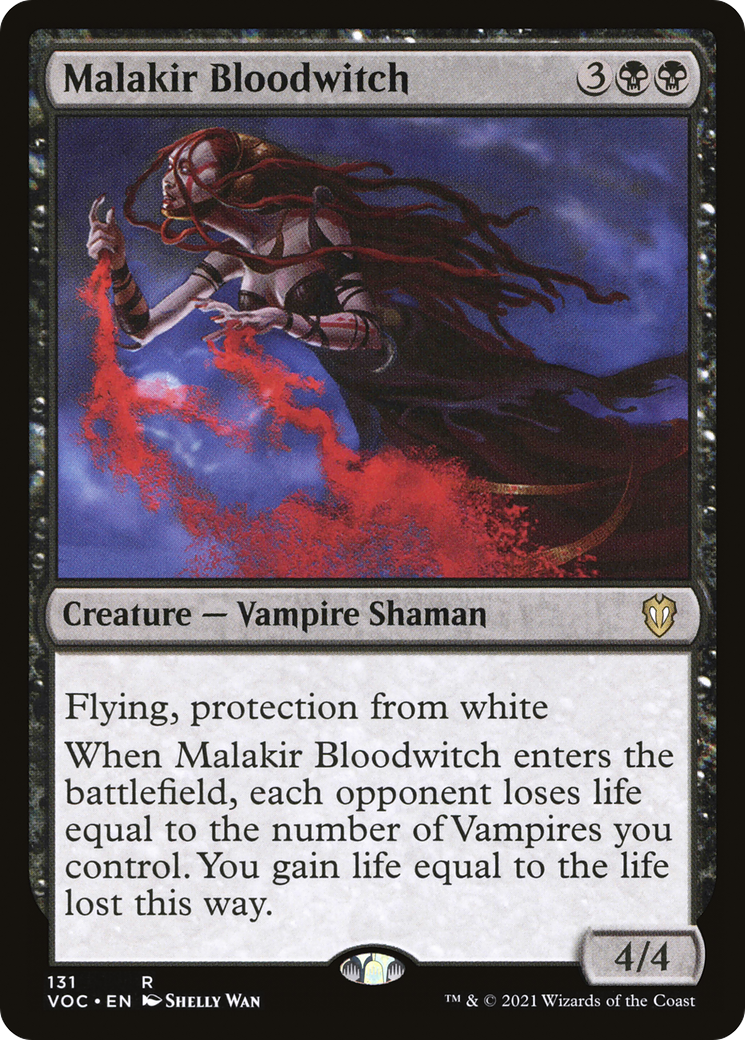 Malakir Bloodwitch (VOC-131) [Crimson Vow Commander]