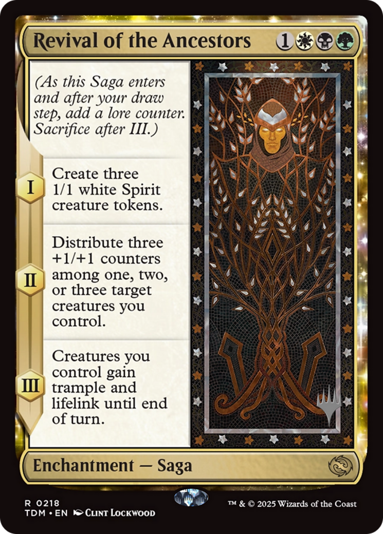 Revival of the Ancestors (PPTDM-218) [Promo Pack: Tarkir: Dragonstorm]