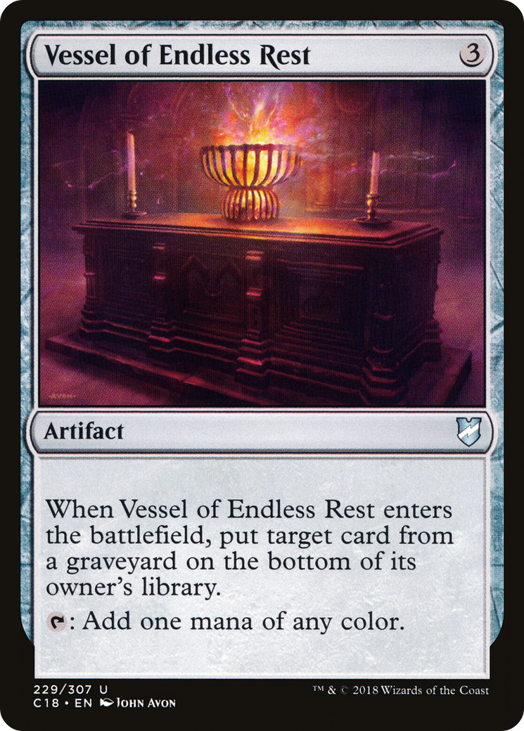 Vessel of Endless Rest (C18-229) [Commander 2018]