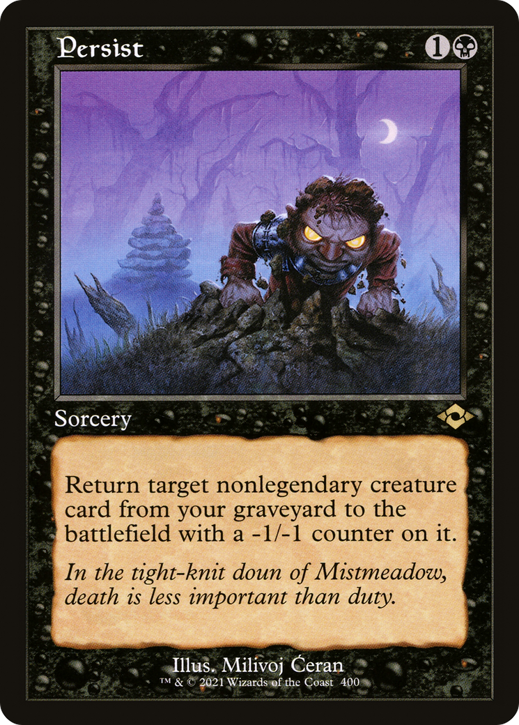 Persist (Retro Frame) (MH2-400) [Modern Horizons 2] Foil