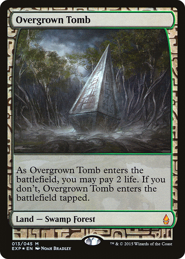 Overgrown Tomb (EXP-013) [Zendikar Expeditions] Foil