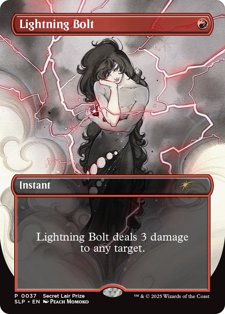 Lightning Bolt (SLP-037) [Secret Lair Showdown] Foil