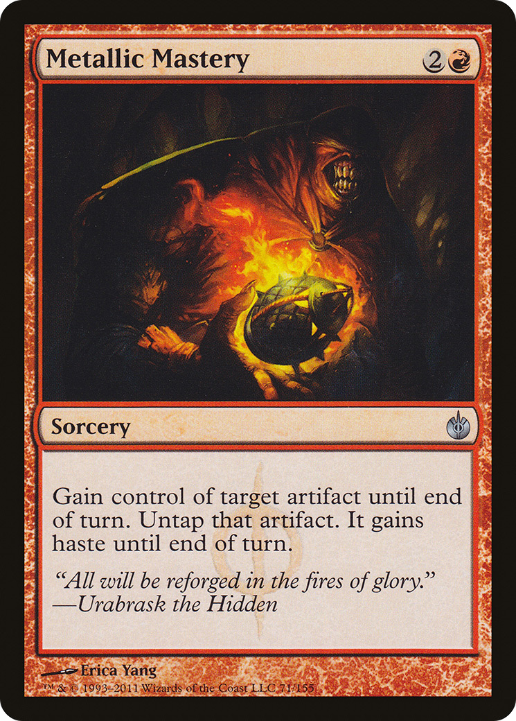 Metallic Mastery (MBS-071) [Mirrodin Besieged]