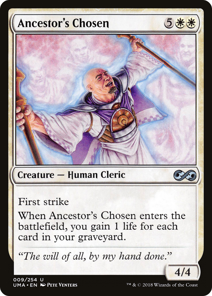 Ancestor's Chosen (UMA-009) [Ultimate Masters]