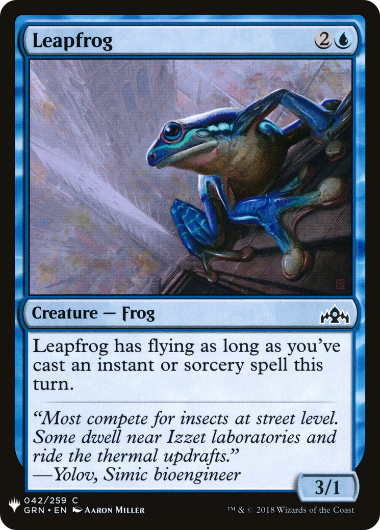 Leapfrog (LIST-GRN-42) [The List]