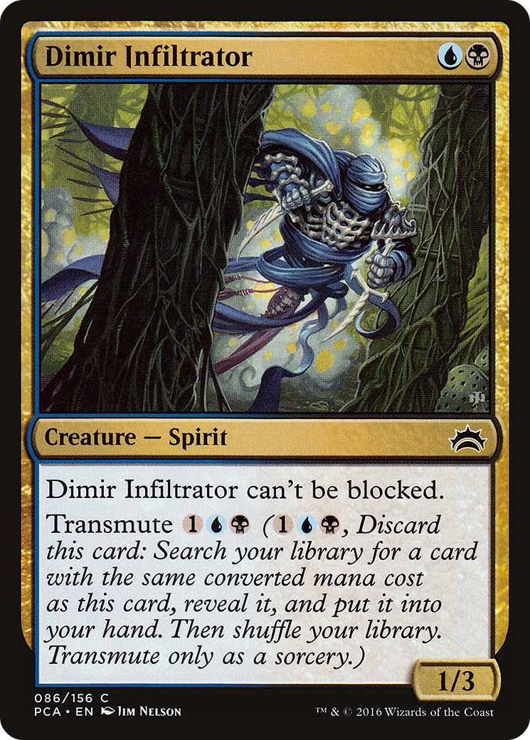 Dimir Infiltrator (PCA-086) [Planechase Anthology]