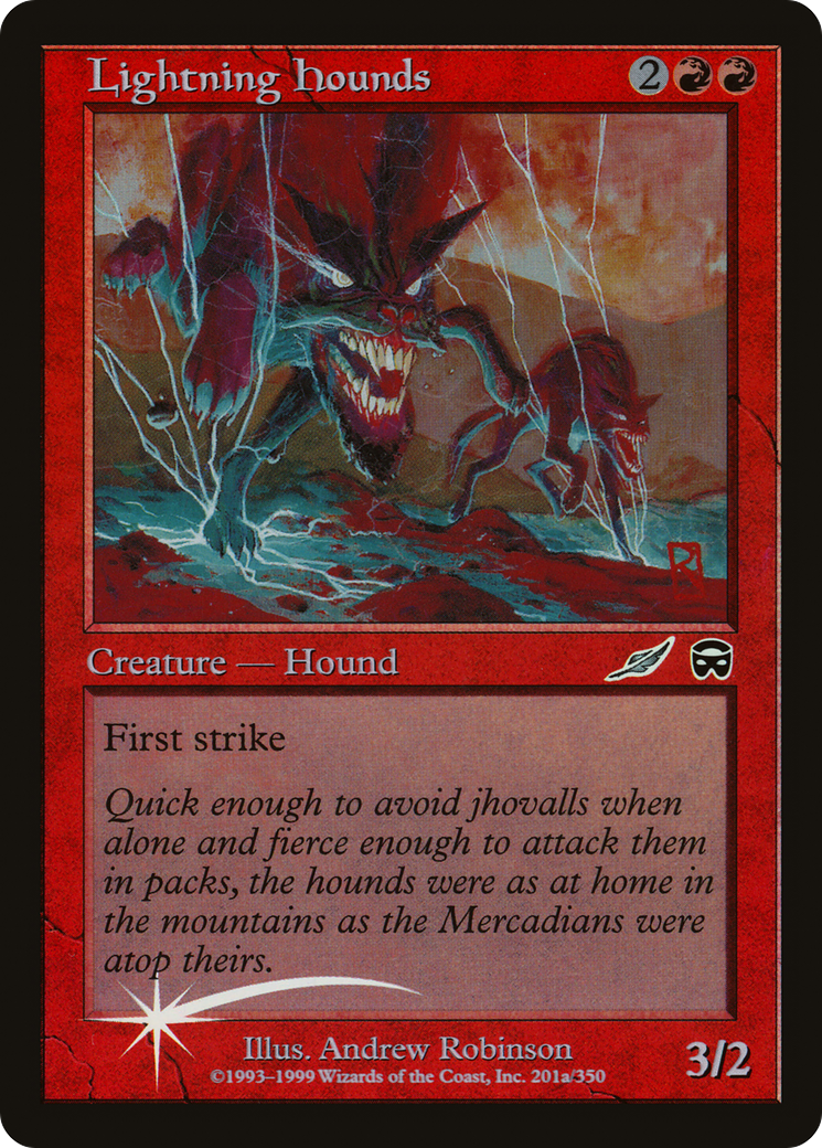 Lightning Hounds (MEDIA-201A) [Media and Collaboration Promos] Foil