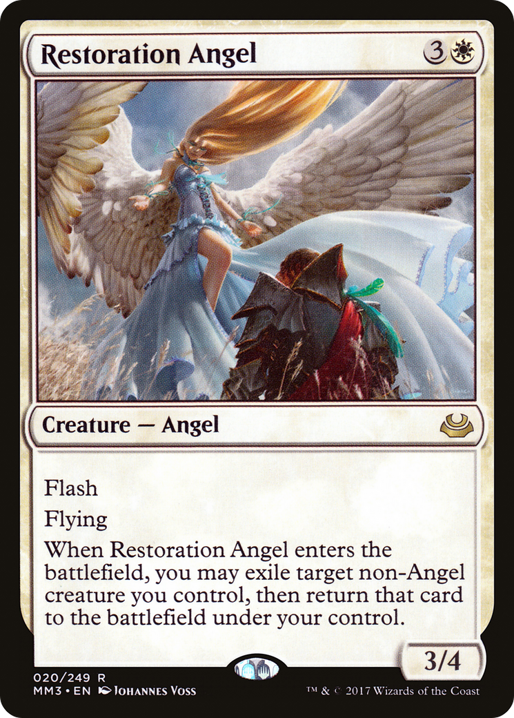 Restoration Angel (MM3-020) [Modern Masters 2017] Foil