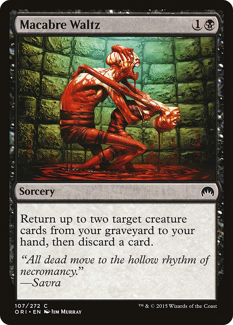 Macabre Waltz (ORI-107) [Magic Origins]