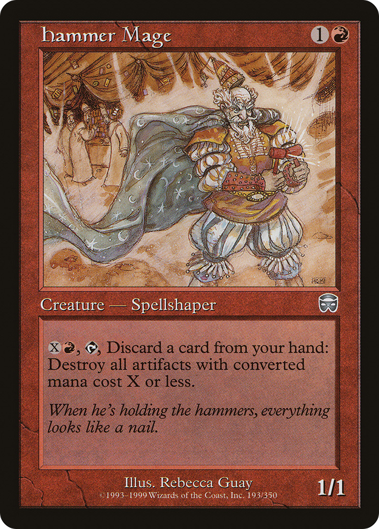 Hammer Mage (MMQ-193) [Mercadian Masques]
