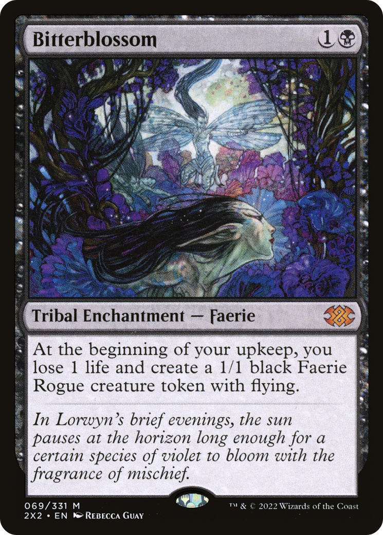 Bitterblossom (2X2-069) [Double Masters 2022] Foil