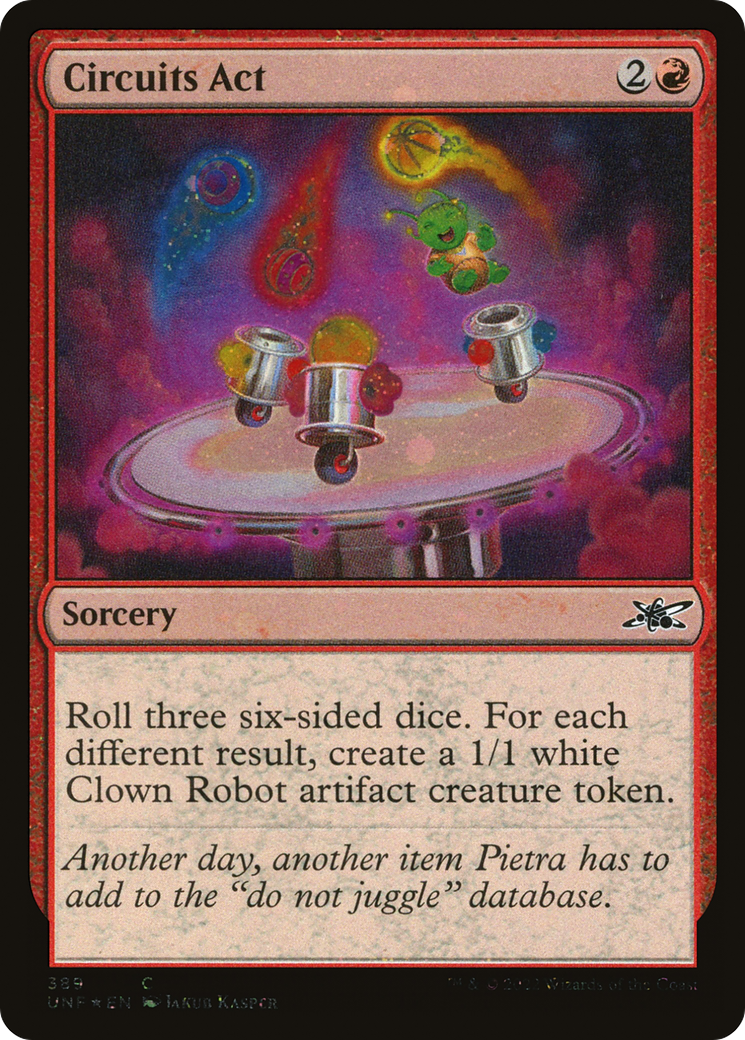 Circuits Act (Galaxy Foil) (UNF-389) [Unfinity] Foil