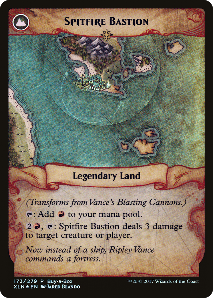Vance's Blasting Cannons (BABP-173) [XLN Treasure Chest] Foil