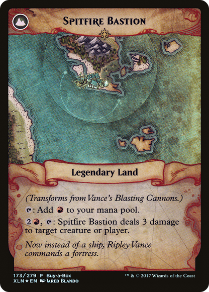 Vance's Blasting Cannons (BABP-173) [XLN Treasure Chest] Foil