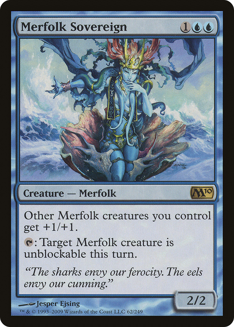 Merfolk Sovereign (M10-062) [Magic 2010]