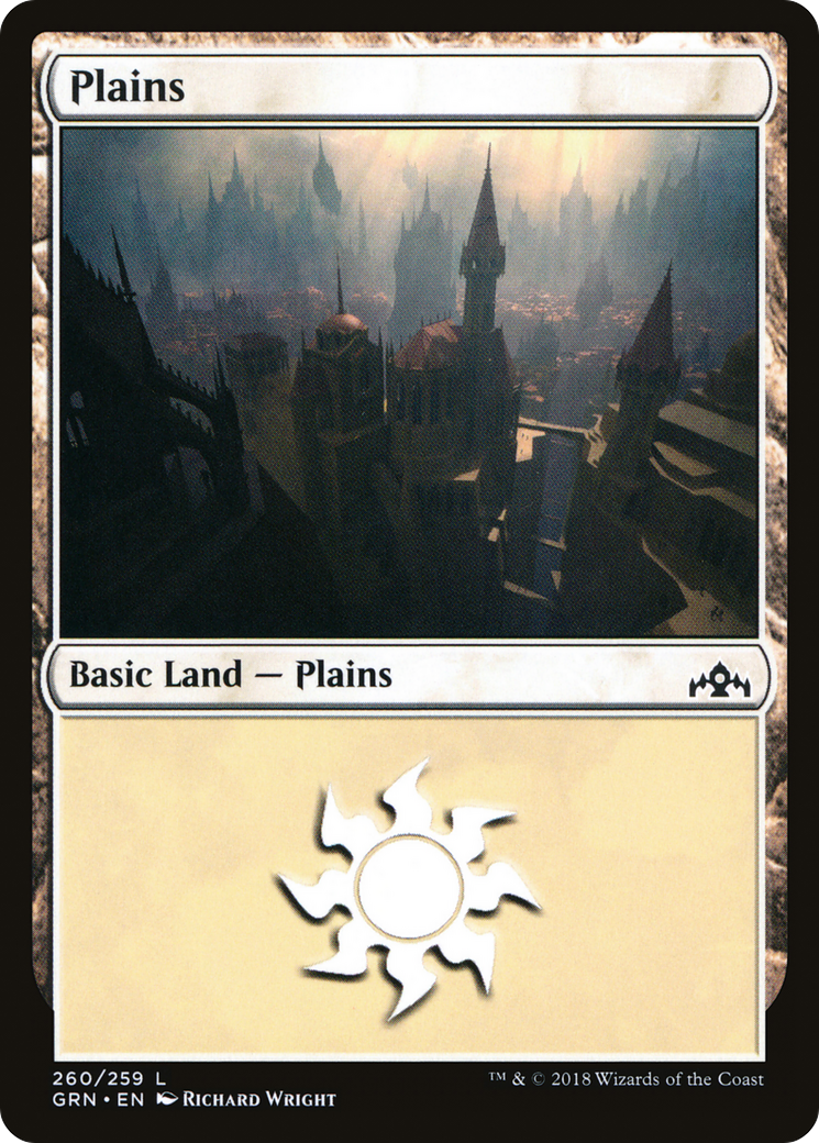 Plains (GRN-260) [Guilds of Ravnica] Foil