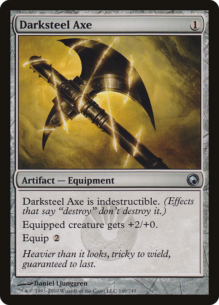 Darksteel Axe (SOM-149) [Scars of Mirrodin]