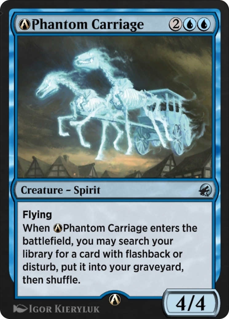 A-Phantom Carriage (MID-A-70) [Innistrad: Midnight Hunt]