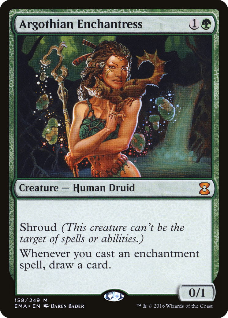Argothian Enchantress (EMA-158) [Eternal Masters] Foil