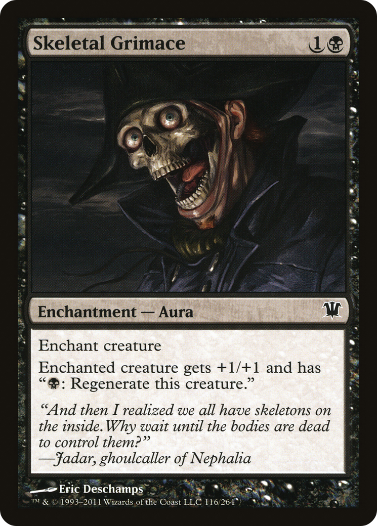 Skeletal Grimace (ISD-116) [Innistrad] Foil