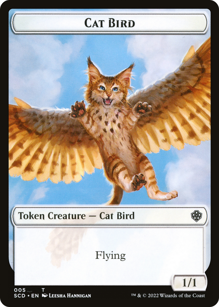 Cat Bird (TSCD-005) [Starter Commander Deck Tokens]