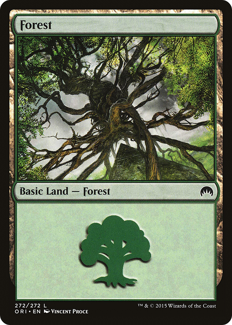 Forest (ORI-272) [Magic Origins] Foil