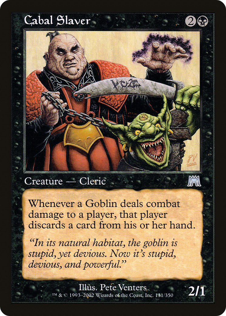 Cabal Slaver (ONS-131) [Onslaught]