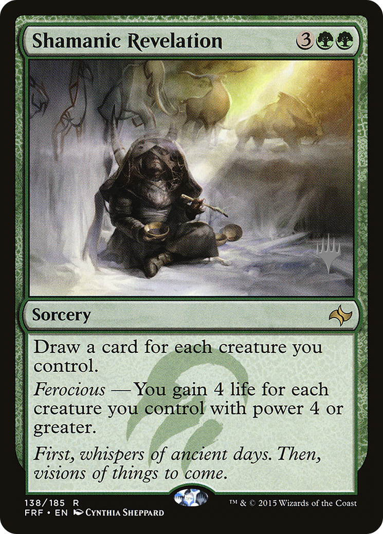 Shamanic Revelation (PPM21-138) [Promo Pack: Fate Reforged Promos] Foil