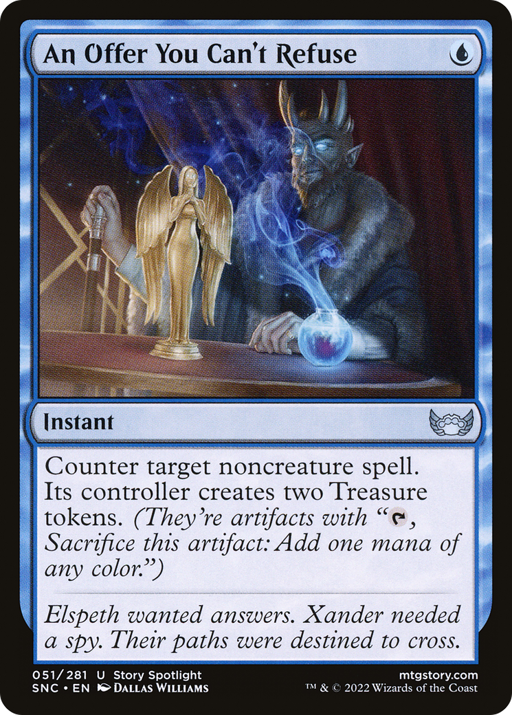 An Offer You Can't Refuse (SNC-051) [Streets of New Capenna] Foil
