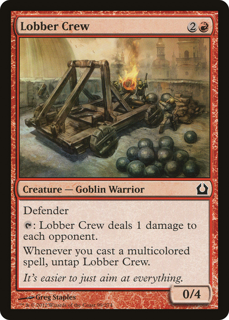 Lobber Crew (RTR-099) [Return to Ravnica] Foil