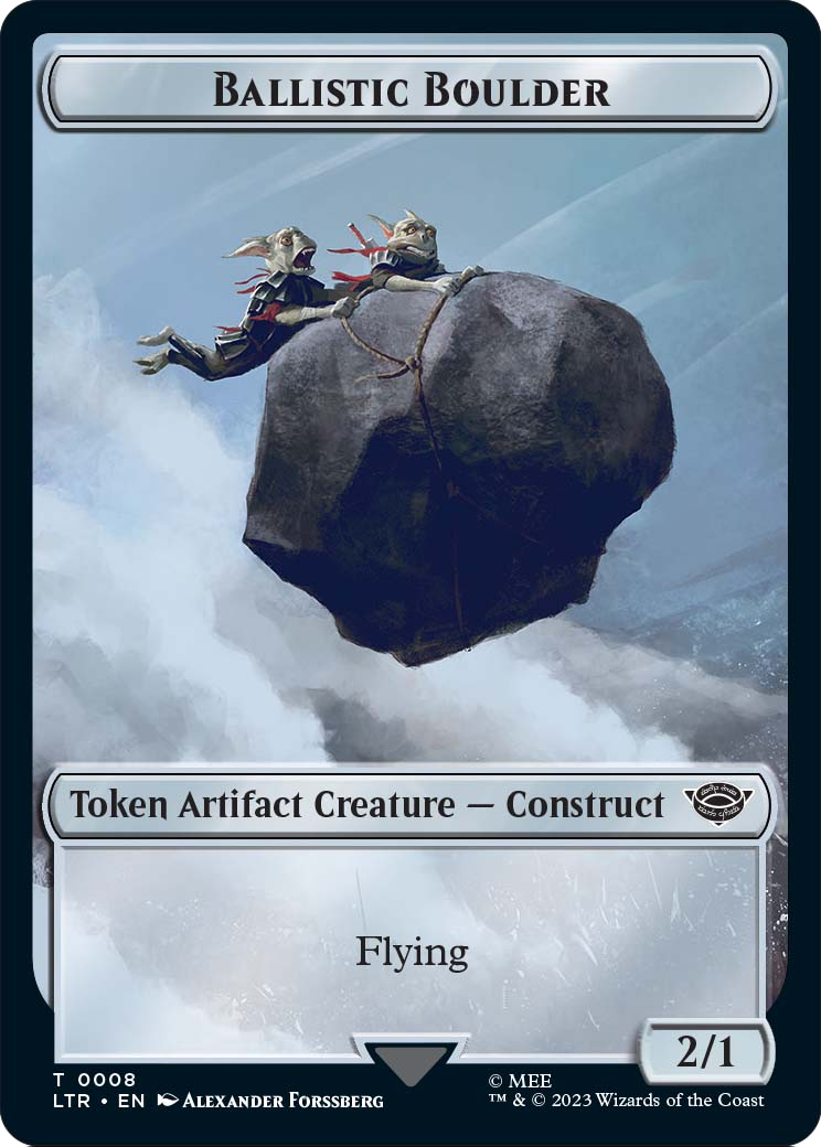 Ballistic Boulder (TLTR-008) [Tales of Middle-earth Tokens]
